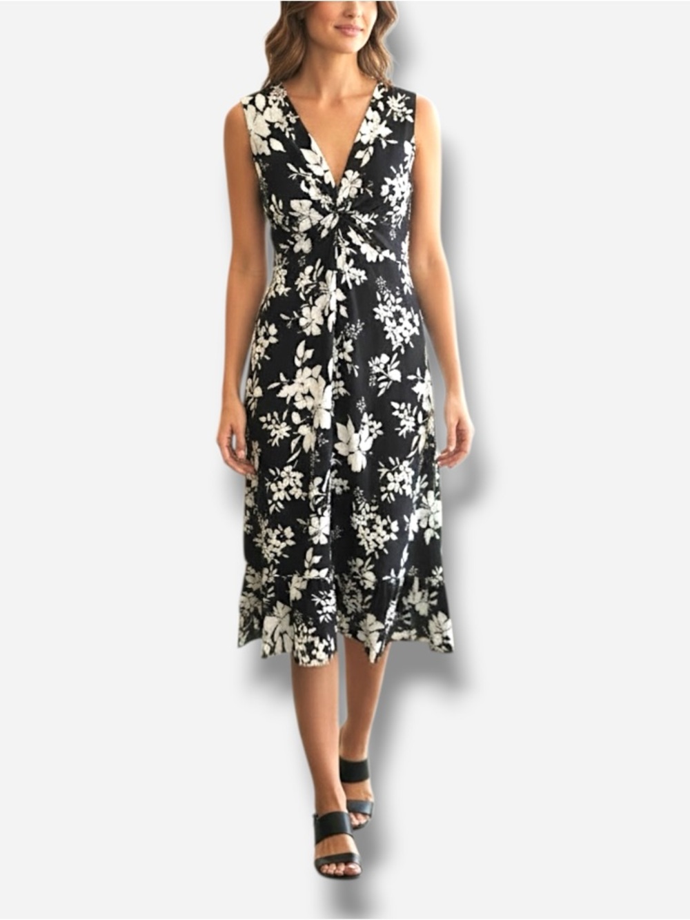 🌸New🌸Michael Kors Sleeveless Fit & Flare Dress M